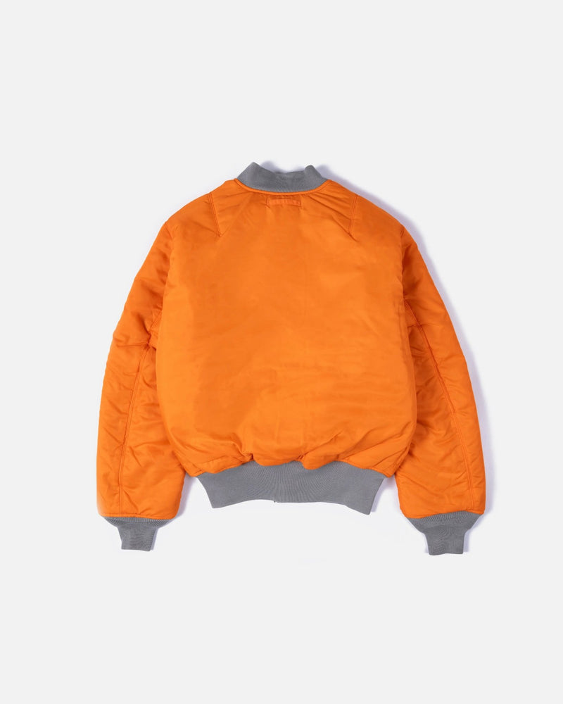 Patta x Alpha Industries MA - 1 Celebration Jacket (Silver/Orange) - Patta