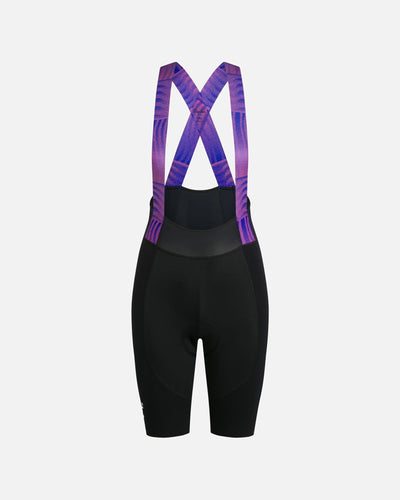 Patta x Rapha Women's Pro Team Bib Shorts (Flamingo Pink/Royal Blue/Black) - Patta