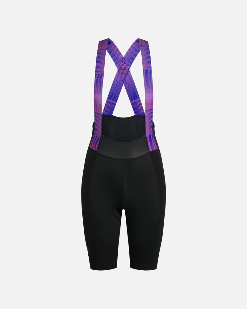 Patta x Rapha Women's Pro Team Bib Shorts (Flamingo Pink/Royal Blue/Black) - Patta