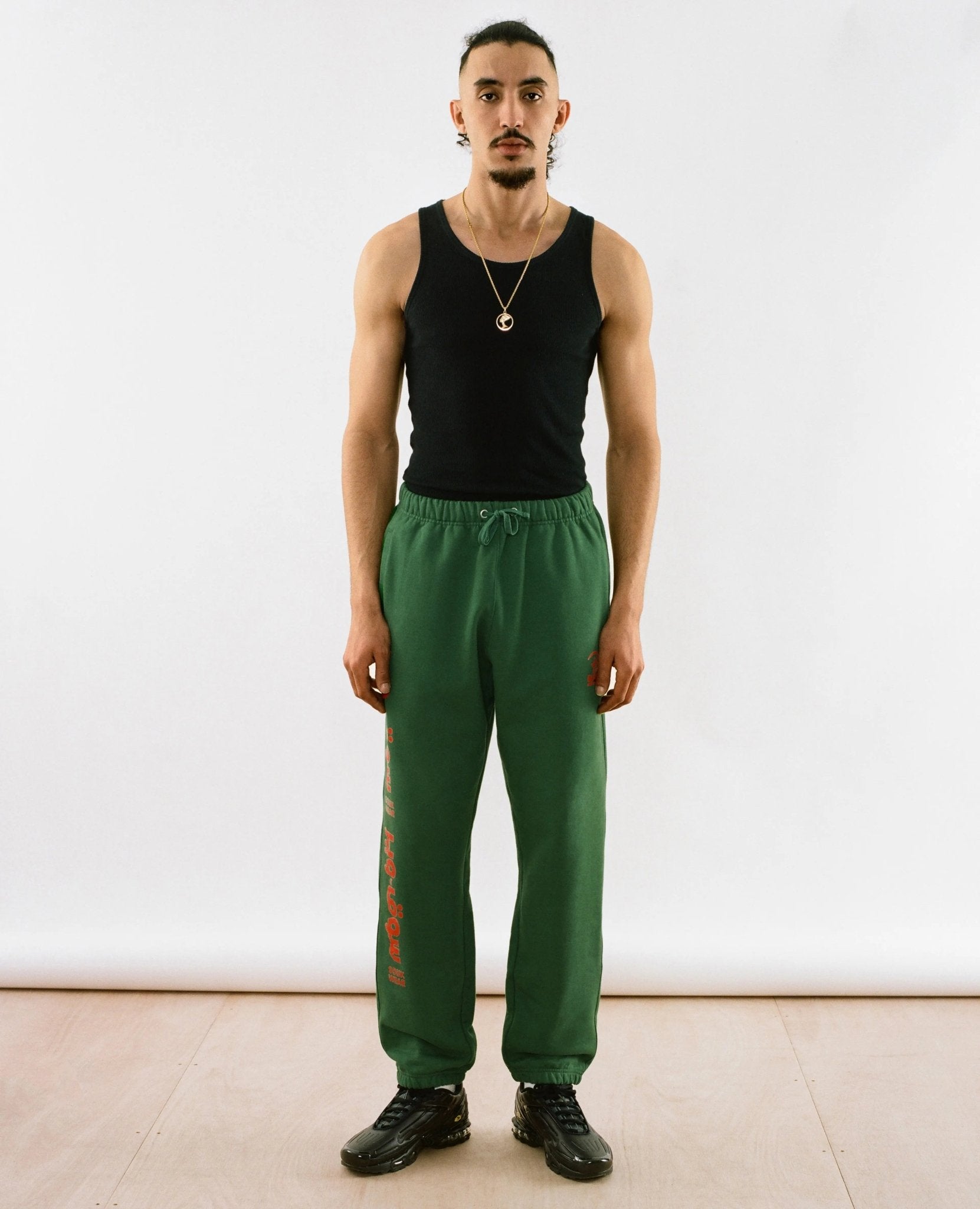Patta x Andy Wahloo (Hassan Hajjaj) Logo Jogging Pants (Eden) - Patta